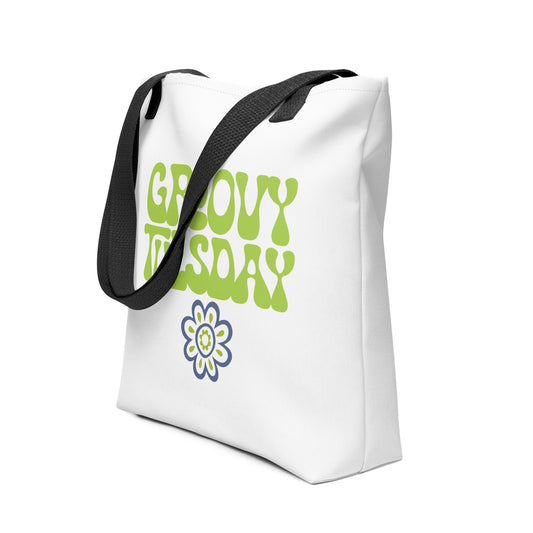 Groovy Tuesday Tote Bag (GReen)