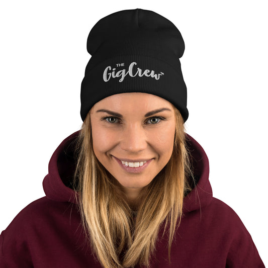 The Gig Crew Embroidered Beanie