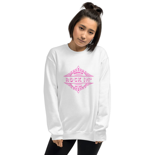 Rock In' "Breast Cancer Support" Unisex Sweatshirt