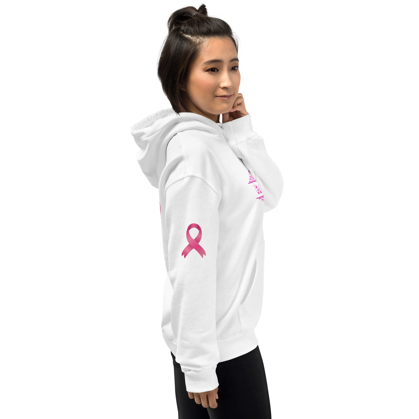Rock In' Breast Cancer Support Unisex Hoodie