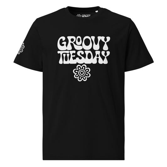 Groovy Tuesday Unisex Tee (Black)