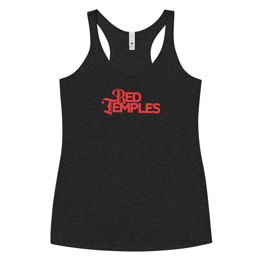 Red Temples Women's Racerback Tank